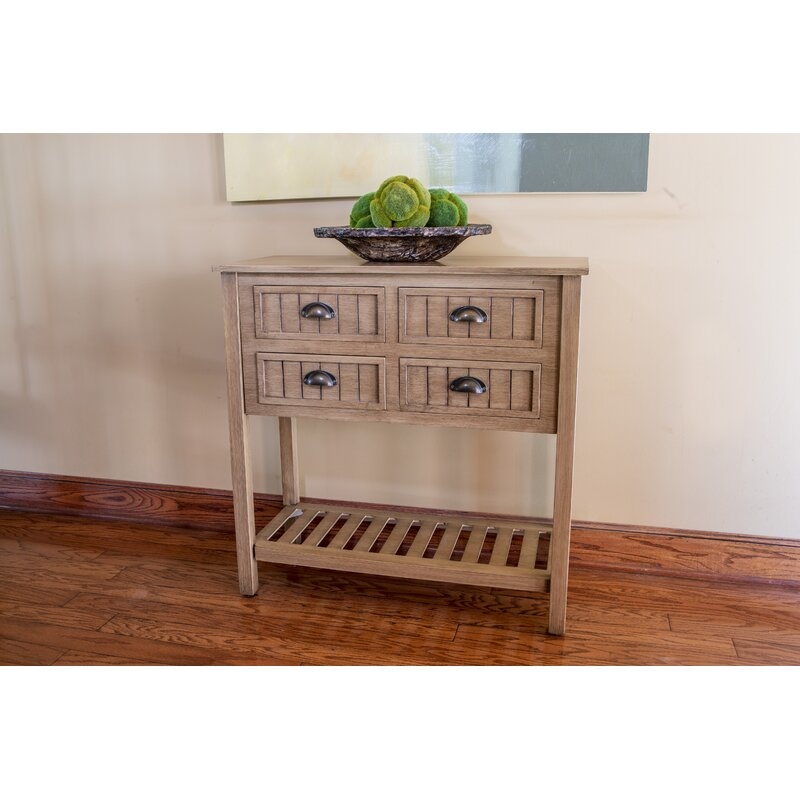 Rosas 4 Drawer Console Table - Image 2