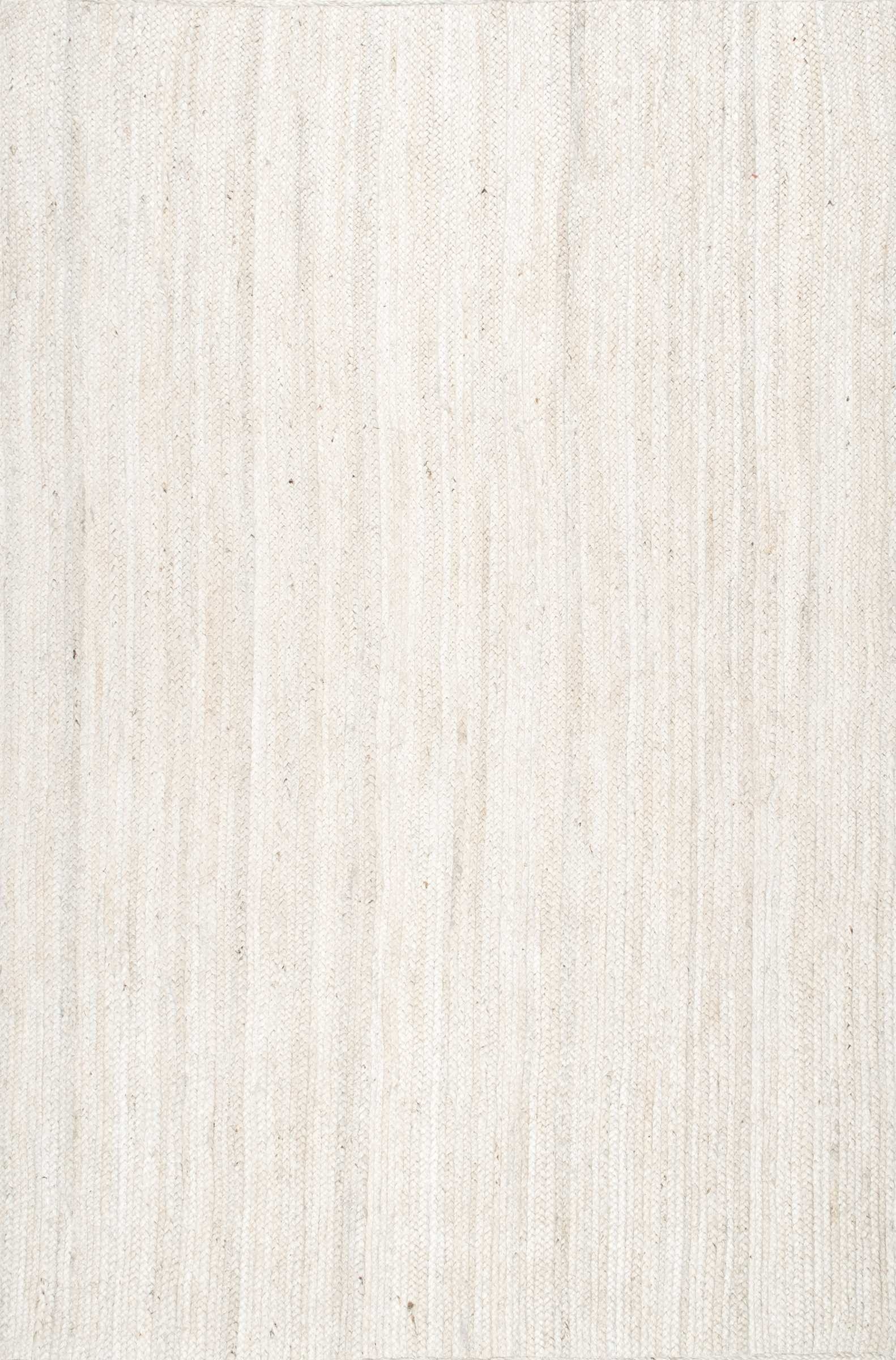 Rigo Hand Jute Rug, Off-White, 8' x 10' - Image 0