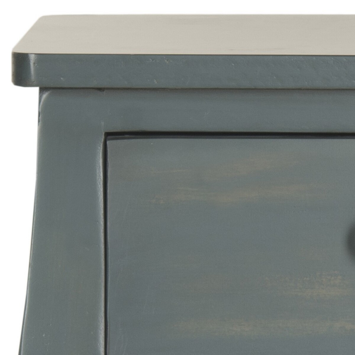 Thelma End Table With Storage Drawer - Steel Teal - Arlo Home - Image 2