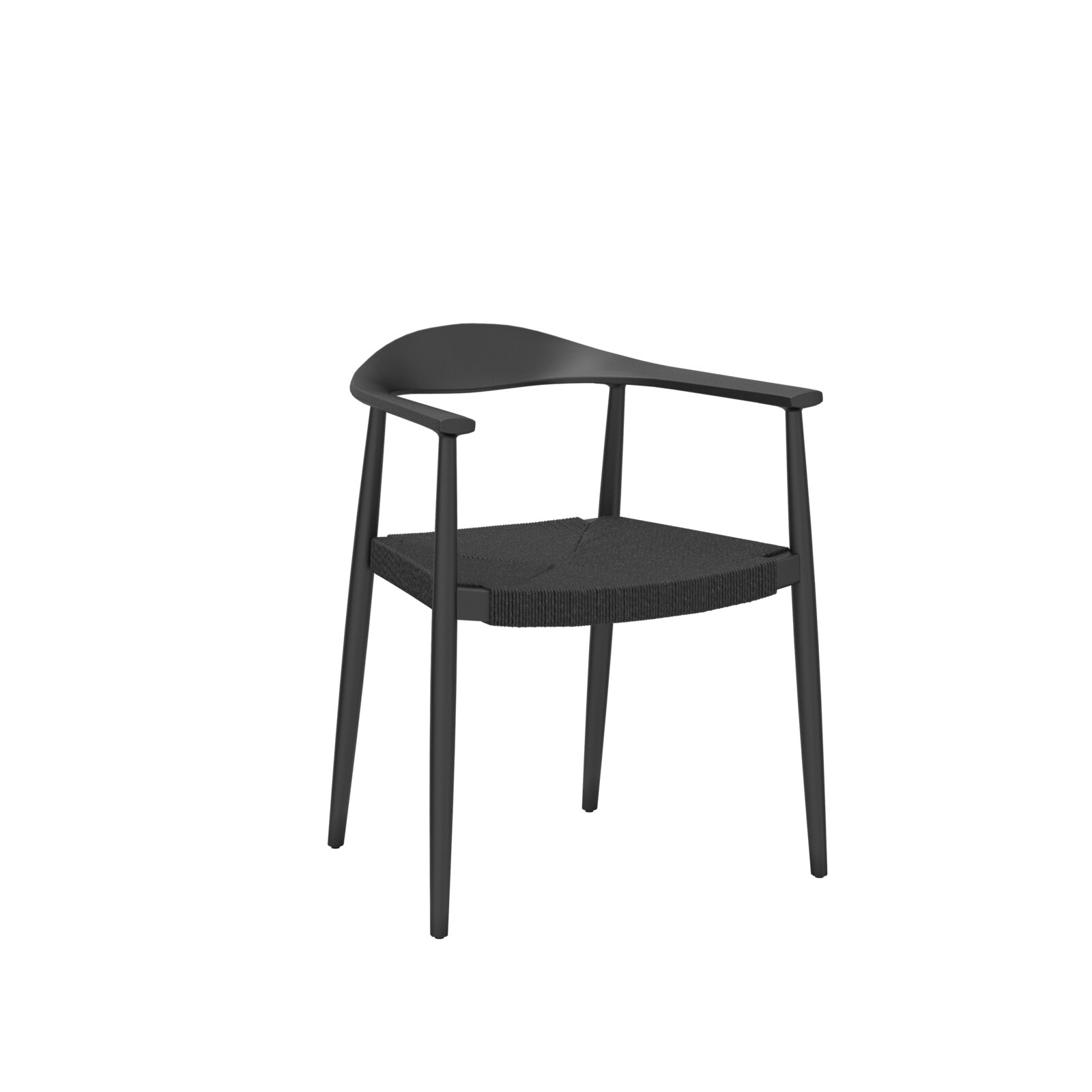 Milam Wishbone Wooden Guest Chair by Etc. - Image 0