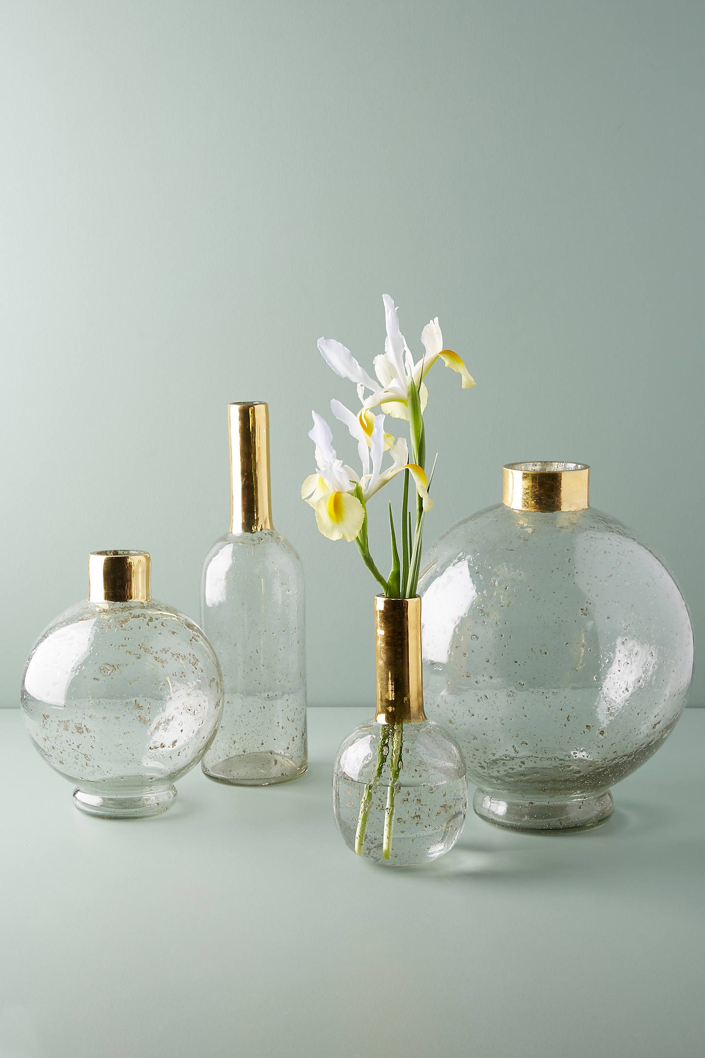 Gilded Vase - LARGE ROUND - Image 0
