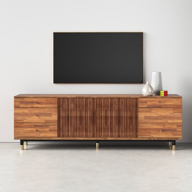 Candice Solid Wood TV Stand for TVs up to 88" - Image 3