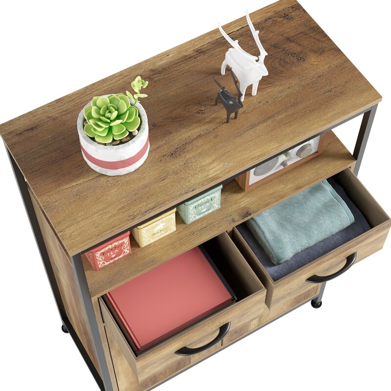 Shelbyville 35.9'' Tall 2 - Door Accent Cabinet - Image 3