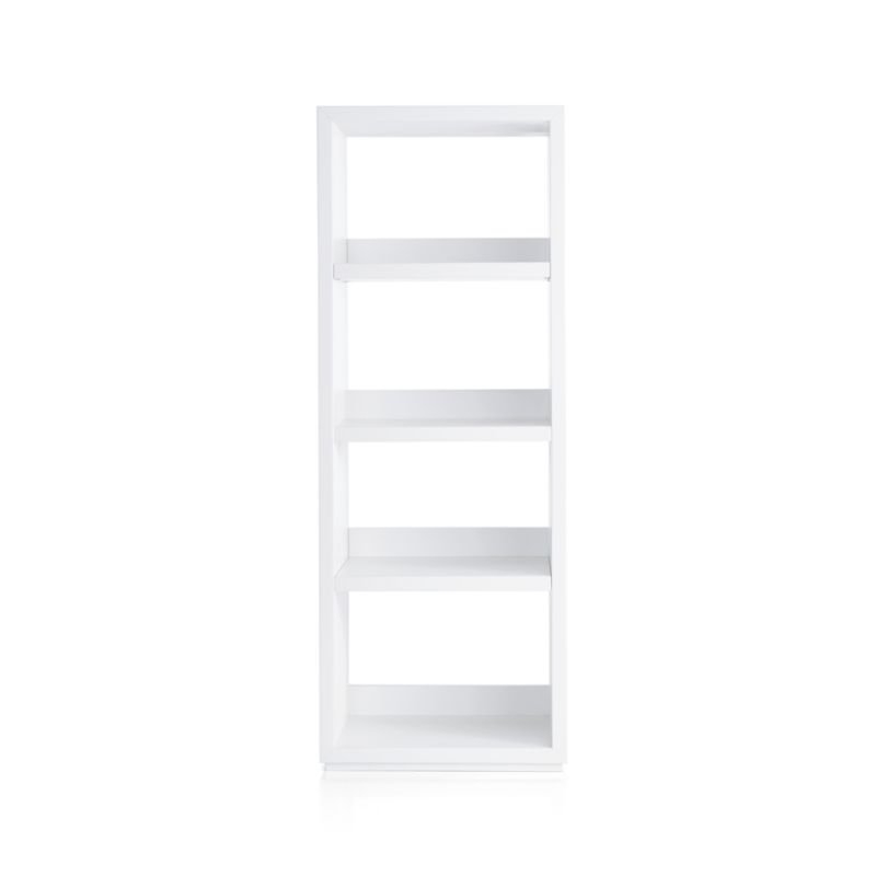 Aspect White Modular Open Bookcase - Image 1