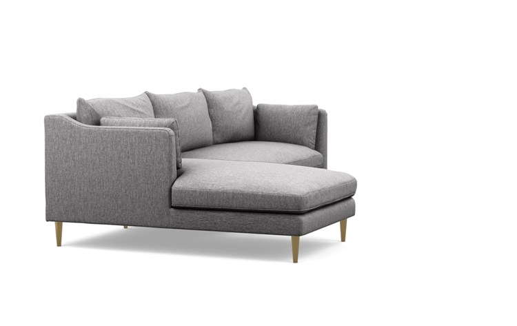 CAITLIN BY THE EVERYGIRL Sectional Sofa with Left Chaise: Seed (cross weave) - Image 1