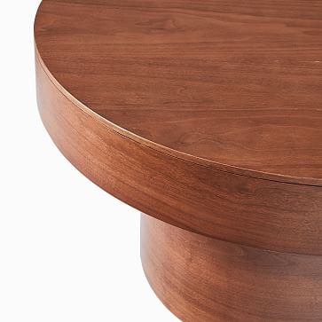 XL Pedestal Coffee Table, Winterwood - Image 5