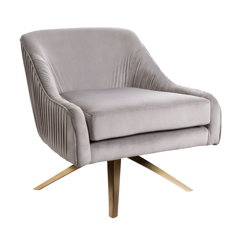 Hynes Swivel 24.5" Side Chair - Image 1