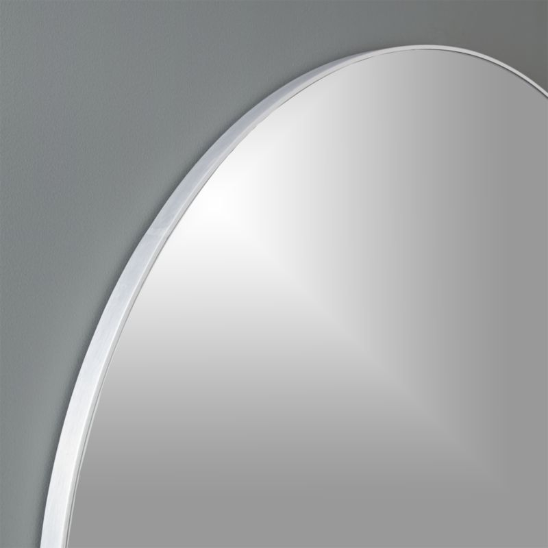 INFINITY 36" ROUND WALL MIRROR, Silver - Image 5