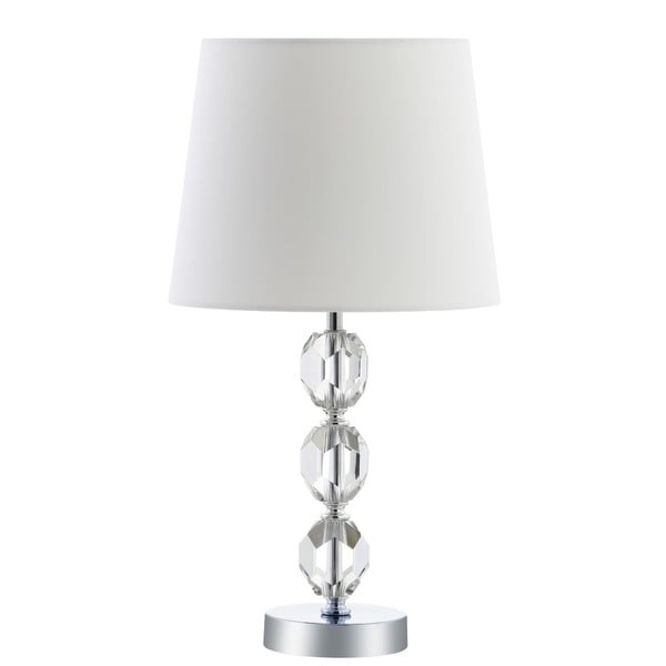 Brockton Table Lamp - Clear/Chrome - Arlo Home - Image 0