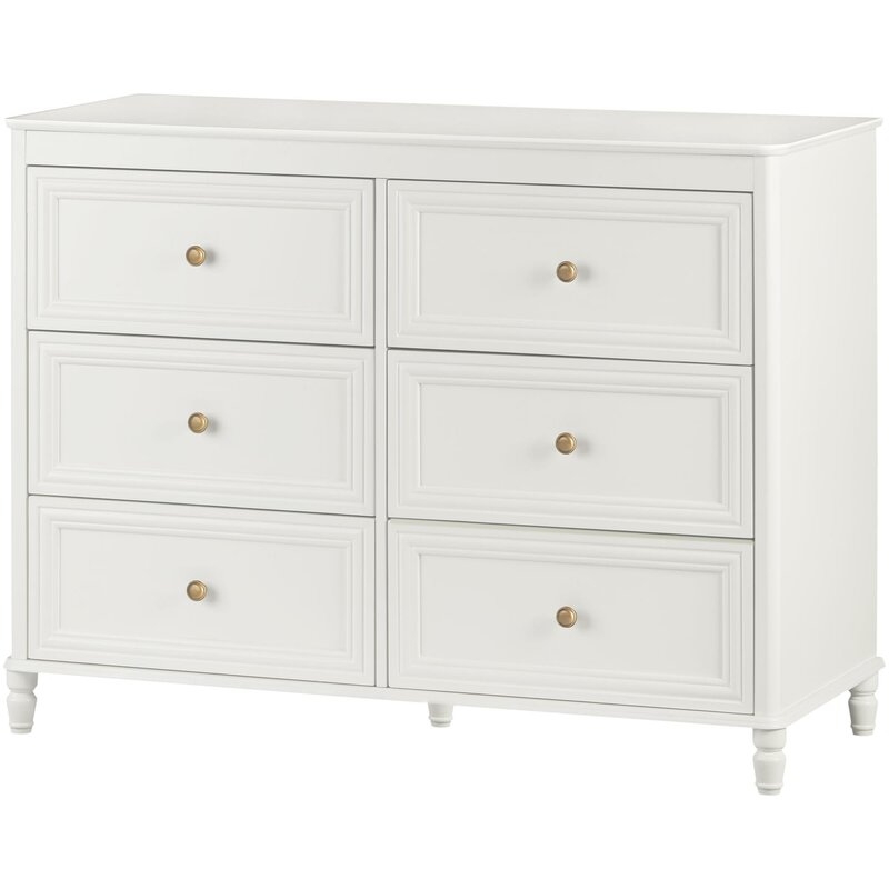 Piper 6 Drawer Double Dresser - Image 1