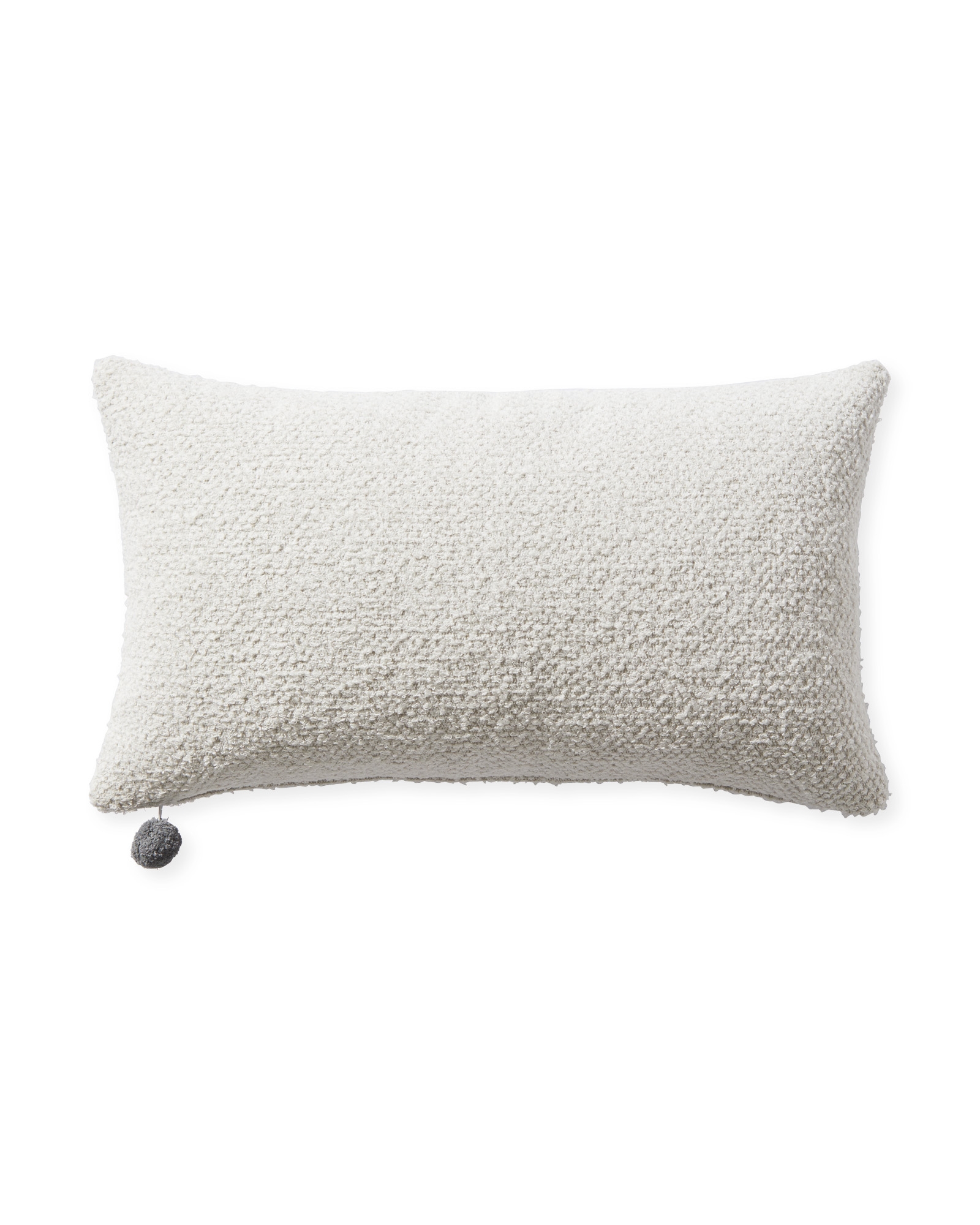 Perennials Performance Textured Loop 12" x 21" Pillow Cover - Ivory - Insert sold separately - Image 0