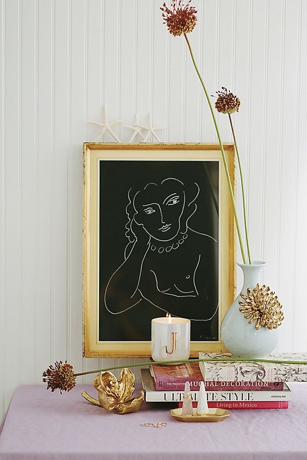 Gilded Bloom Decorative Object - Amaryllis - Image 1