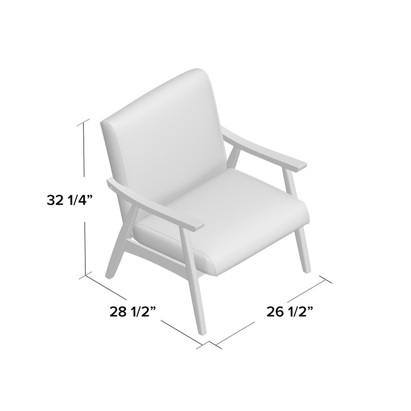 Roswell Lounge Chair, Klein Charcoal - Image 4