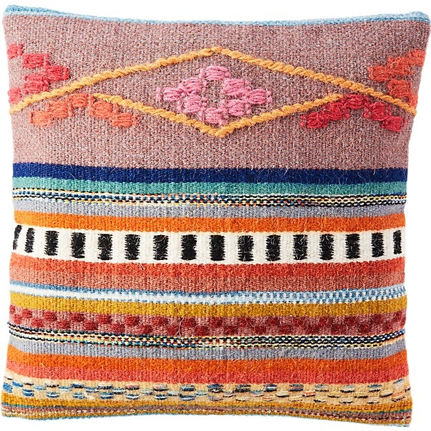 cusco pillow with down-alternative insert / 16" x 16" - Image 5