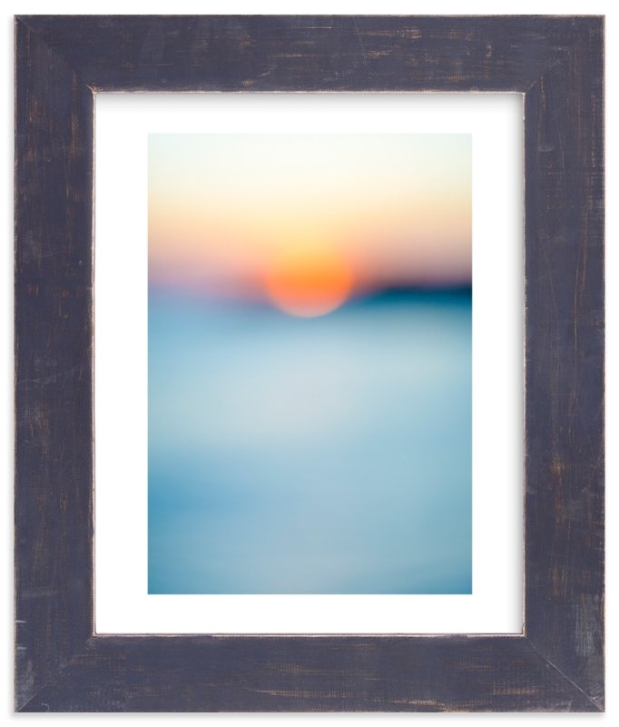sunset study - 8"x10" (10.4" X 12.4" framed) - Image 0