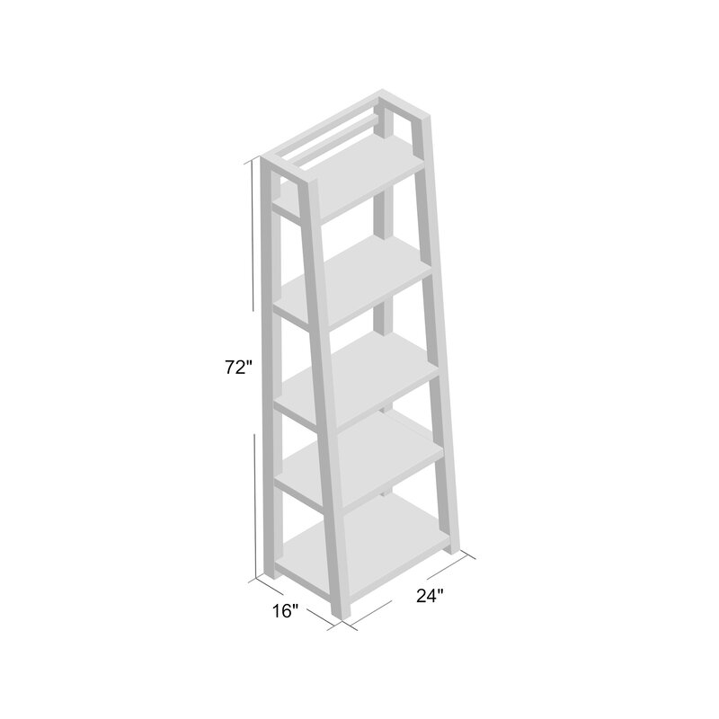 Keeble Leaning Ladder Bookcase - Image 1