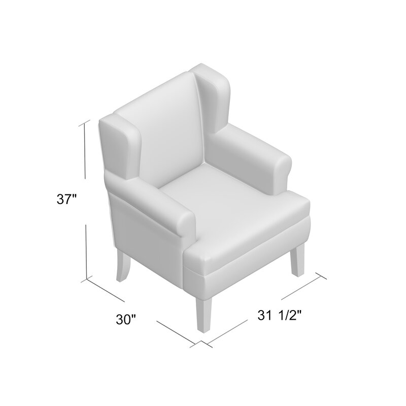 London Wingback Chair - Image 4