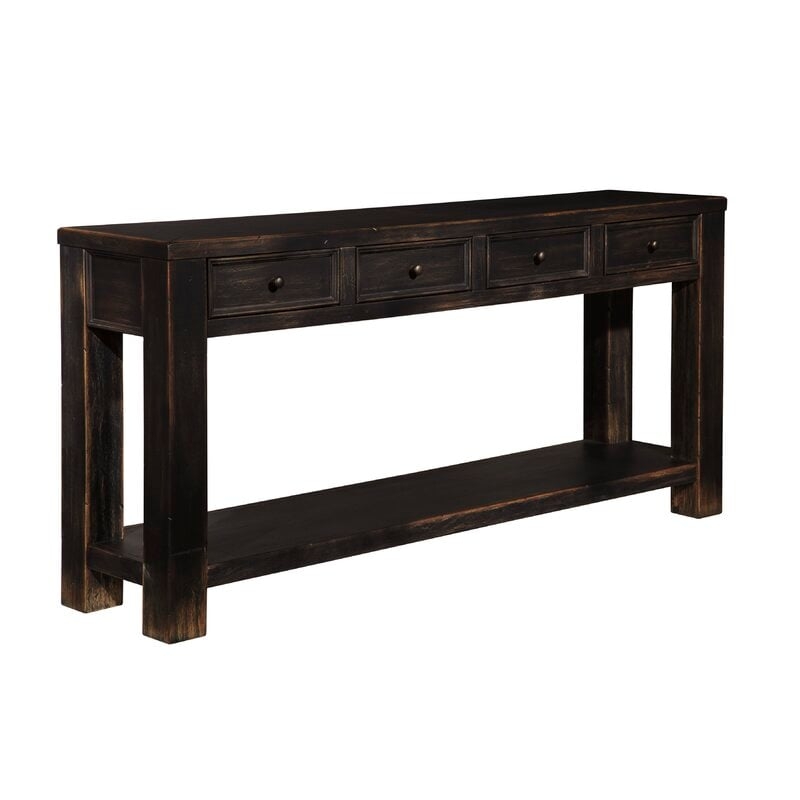 Janousek 64" Solid Wood Console Table - Image 0
