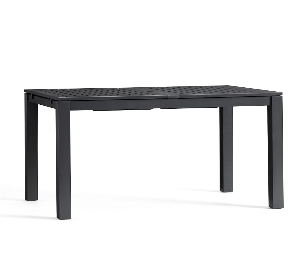 Indio Metal Extending Dining Table, Slate - Image 0
