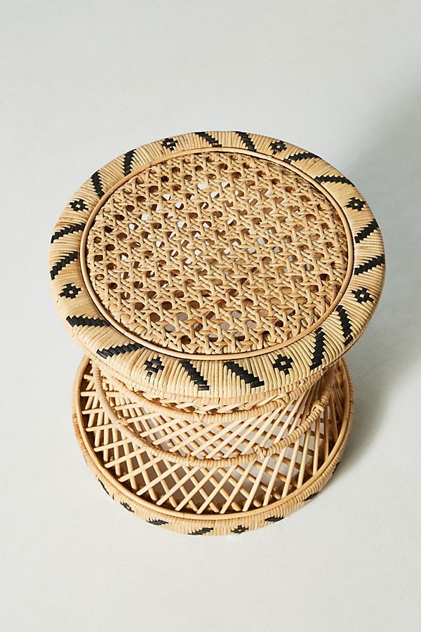 Woven Accent Table - Image 1