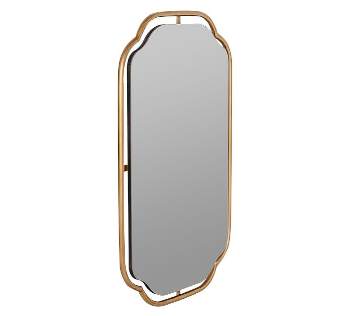 Craiova Wall Mirror, Gold, 22" x 34" - Image 1