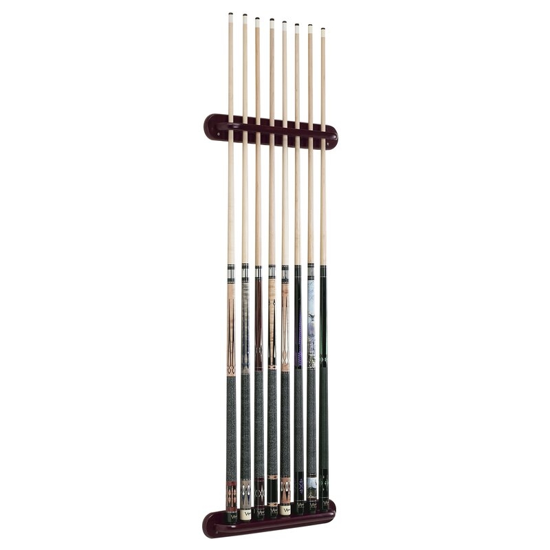 Traditional 8-cue Viper Wall Rack - Image 0