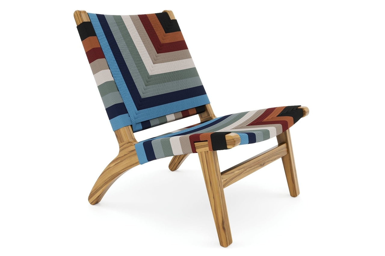 Masaya & Co Vaqueano Woven Lounge Chair - Image 0