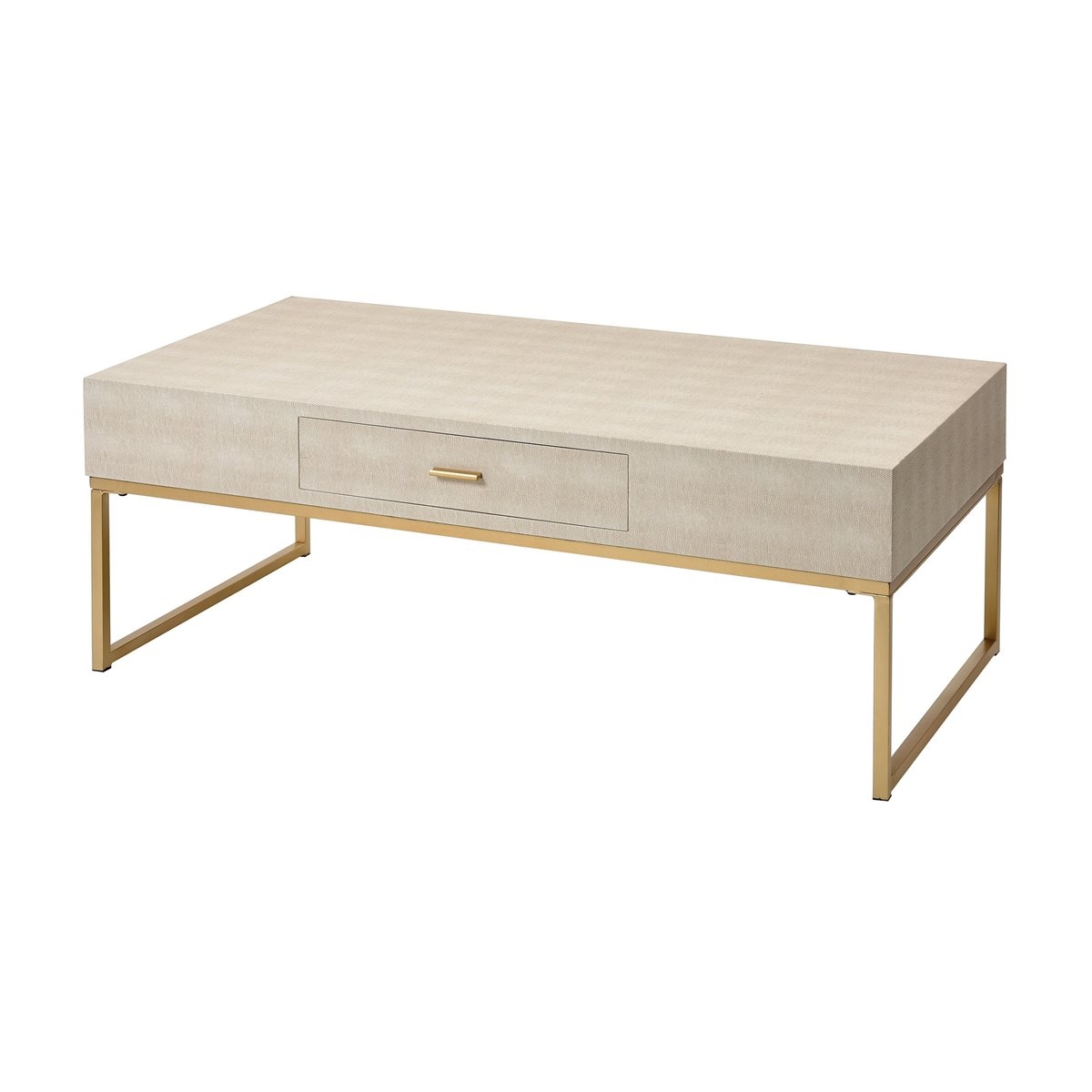 LES REVOIRES COFFEE TABLE IN CREAM - Image 0