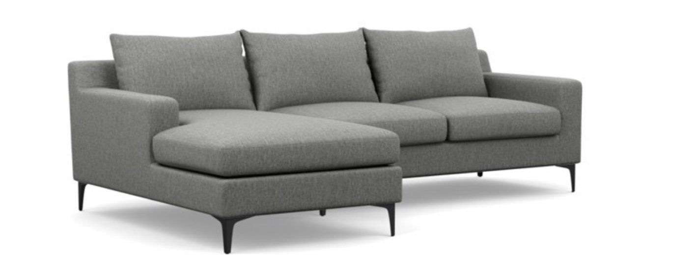 Sloan Custom Sectional Sofa -  Left Chaise - PLOW - Image 0