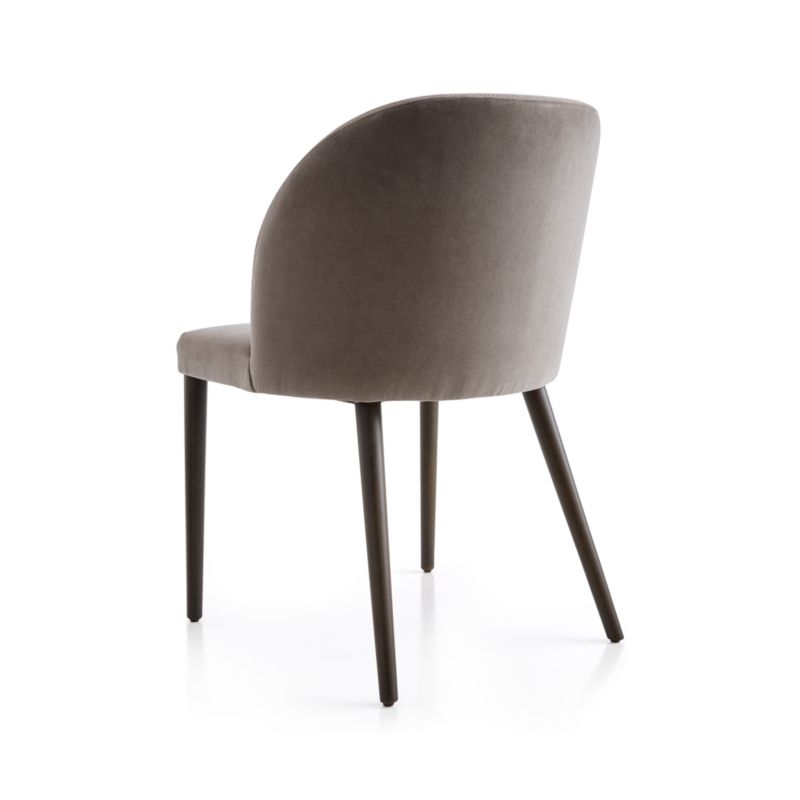 Camille Taupe Italian Dining Chair - Image 6