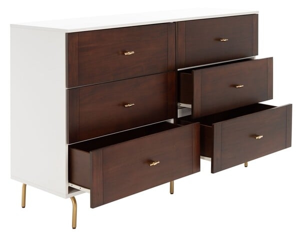 Genevieve 6 Drawer Dresser - Image 2