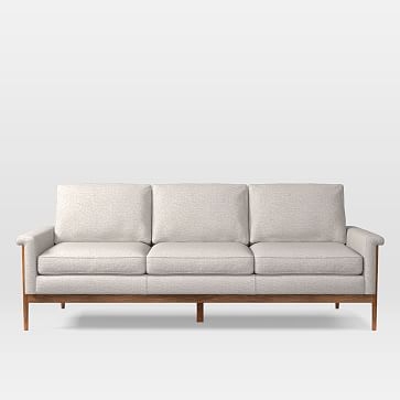Leon 3 Seater Sofa, Twill, Wheat - Image 0
