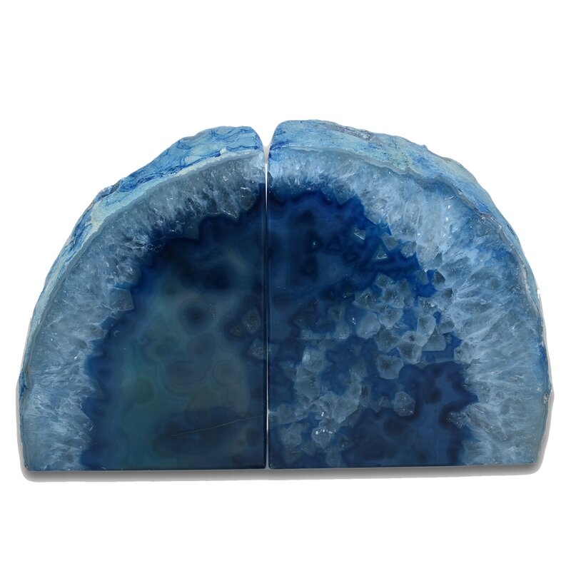 Agate Non-skid Bookends (Set of 2) - Image 1