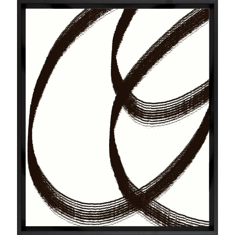 Black Line - Picture Frame Print on Paper - Image 0