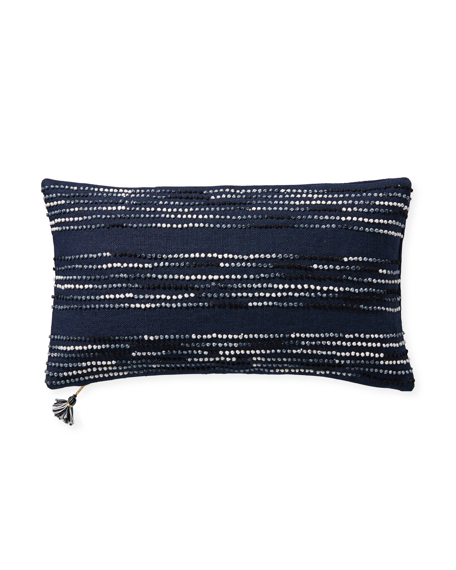 Pryce 12" x 21" Pillow Cover - Navy - Insert sold separately - Image 0