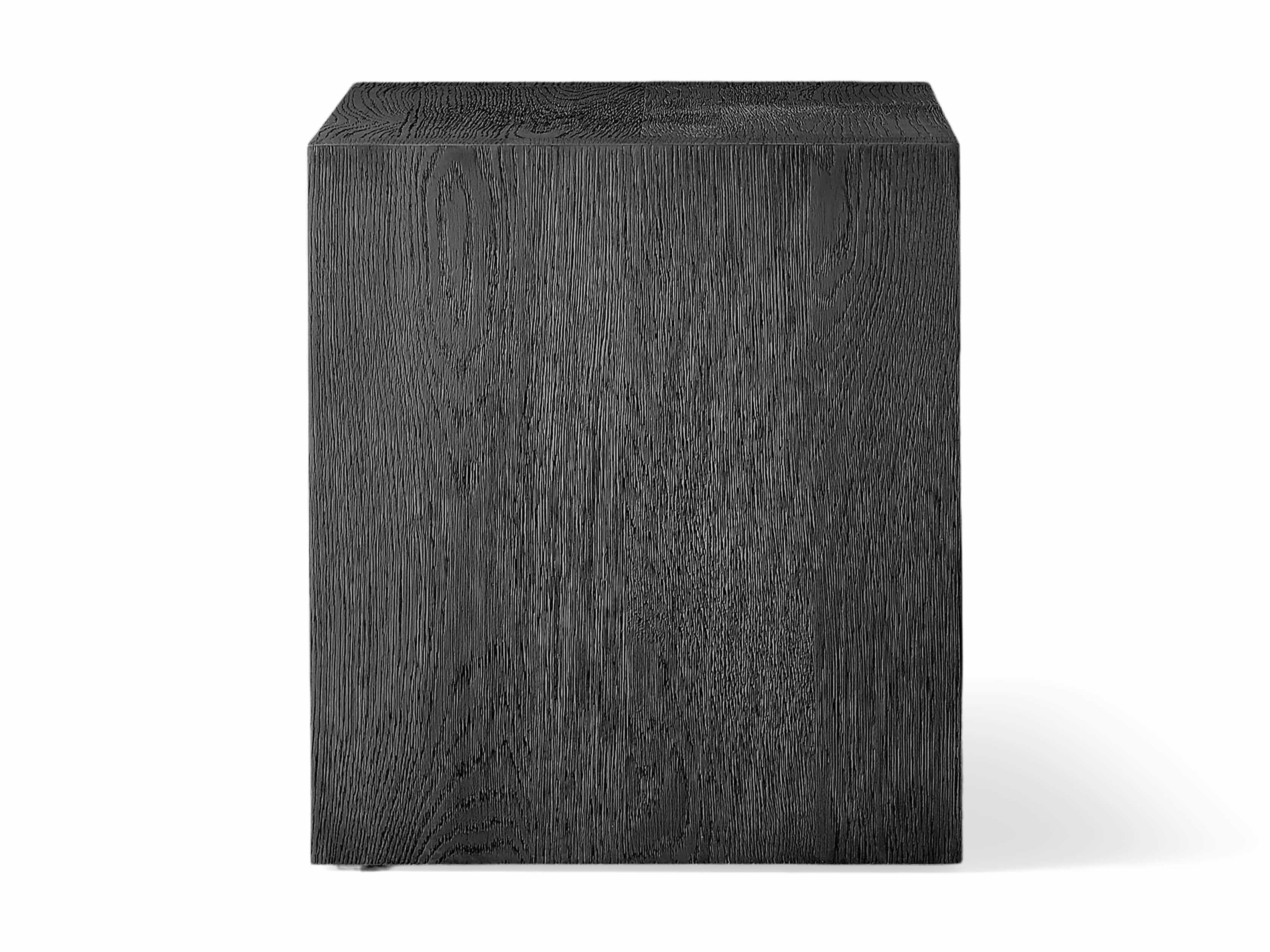 Bodhi Open Nightstand in Wood Black  Ebony - Image 6
