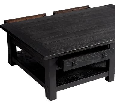 Benchwright Grand Coffee Table, Gray Wash - Image 2