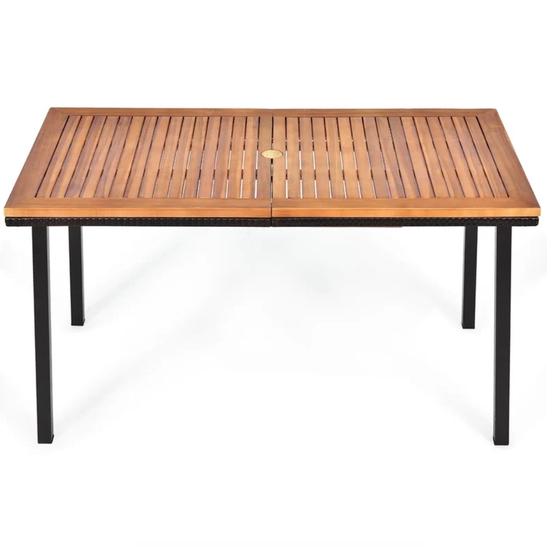 Amondo Acacia Solid Wood 6 - Person Dining Table - Image 0