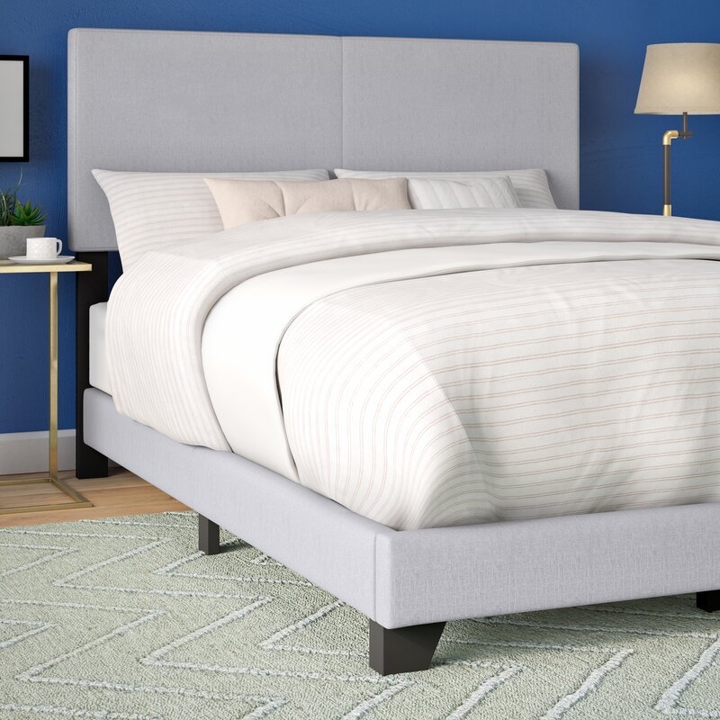 Newport Upholstered Low Profile Standard Bed - Image 0