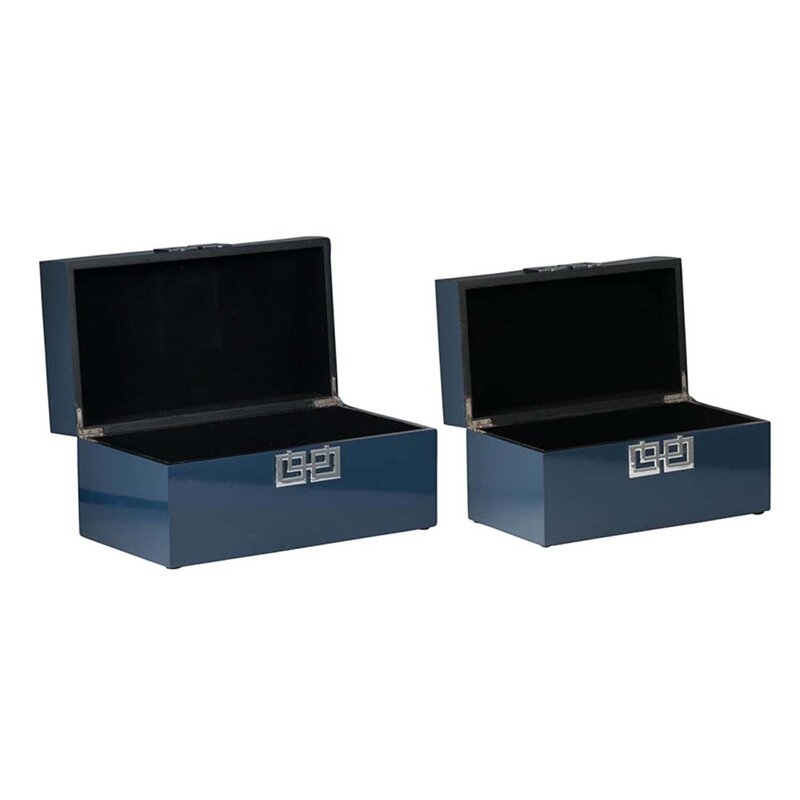 Nadine Decorative Boxes - Set of Two - Image 1