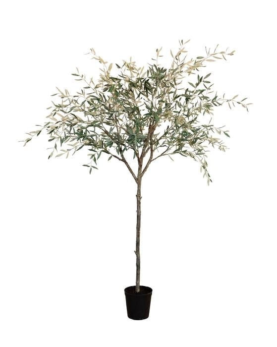 Mediterranean Faux Olive Tree - Image 0