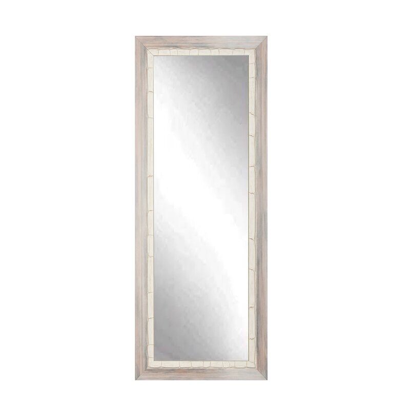 Matsumoto Weathered Distressed Full Length Wall Mirror - Image 0