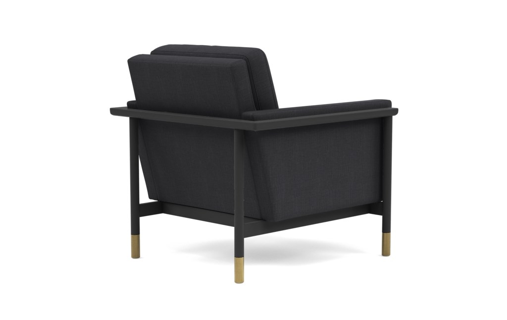 JASON WU Petite Chair-Black frame-Panther-heavy cloth - Image 2