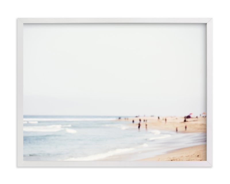 malibu 24 x 18" White frame - Image 0
