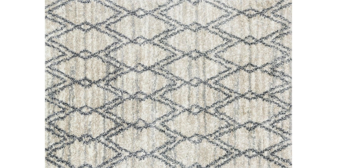 QUINCY Rug SAND / GRAPHITE 8'-10" x 12' - Image 0