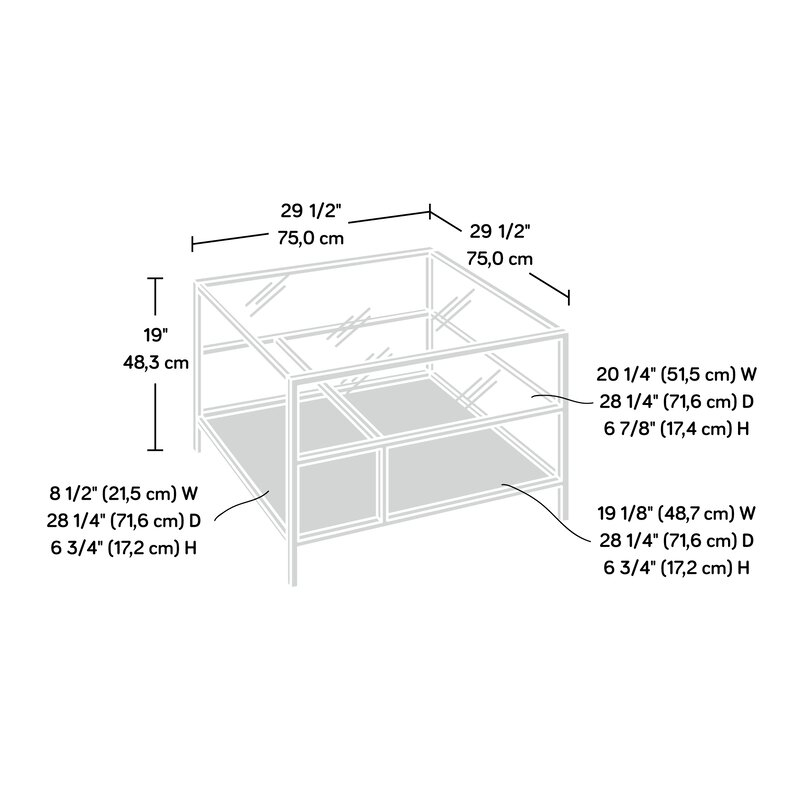 Heald Coffee Table with Storage - Image 4