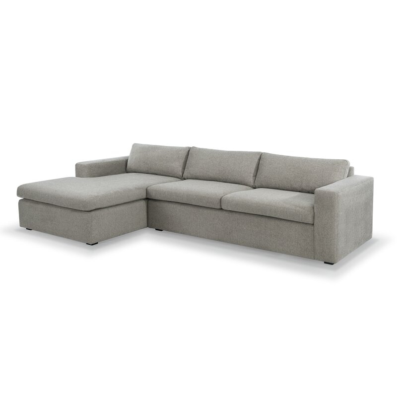 Benedict 2 - Piece Upholstered Chaise Sectional - Image 1