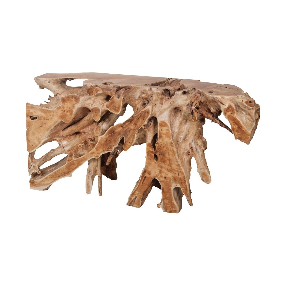 Teak Root Console Table - Image 0