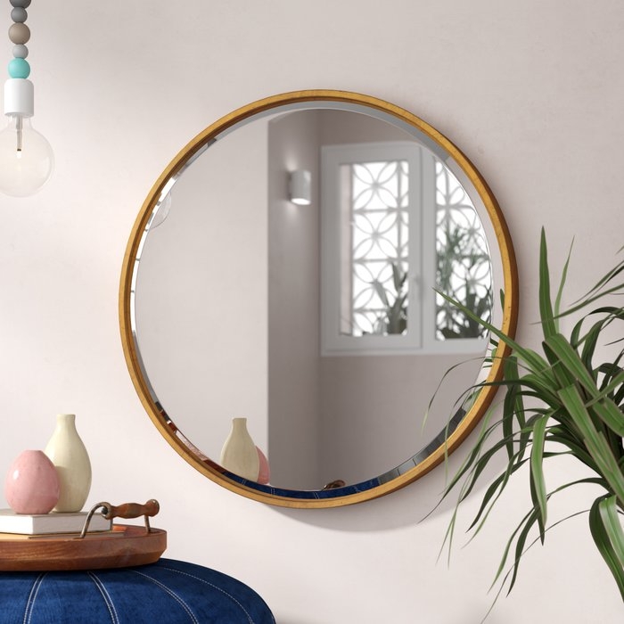 Jamie Modern & Contemporary Beveled Wall Mirror - Image 1