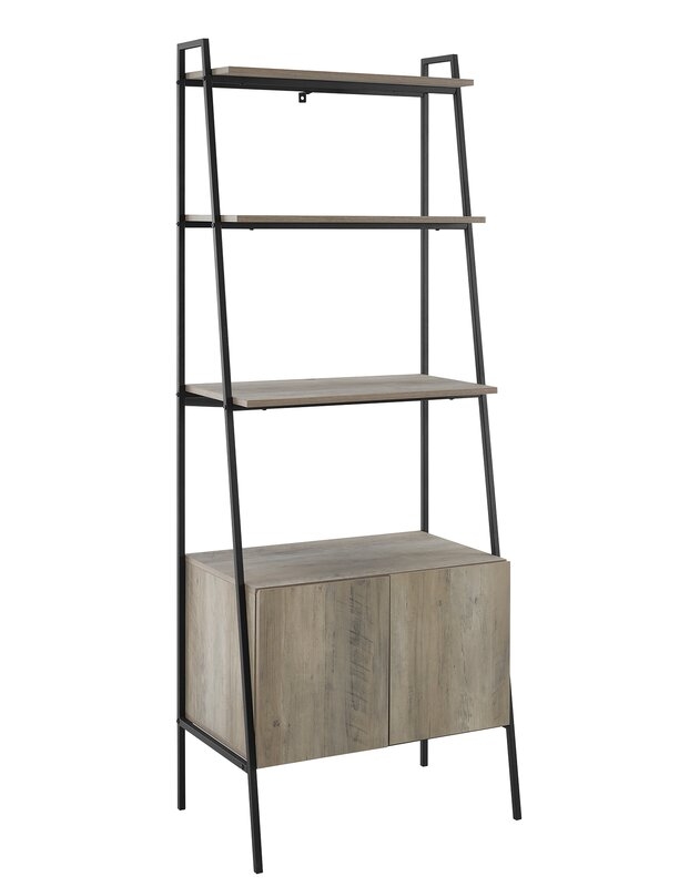 Elsene 72'' H x 28'' W Ladder Bookcase - Image 3